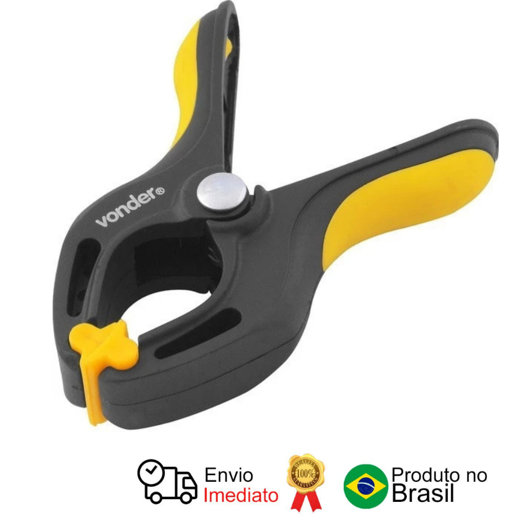 Grampo Com Mola 6 Gm 006 Vonder em Oferta na Shopee