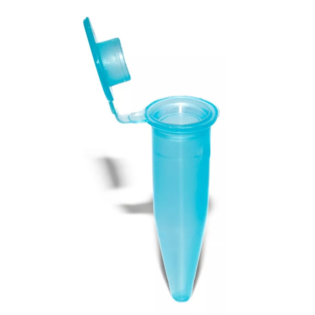 Microtubo Pino Cônico 1.0 Int E 1.5 Ext- Promoção C/1000 AZUL Eppendorf