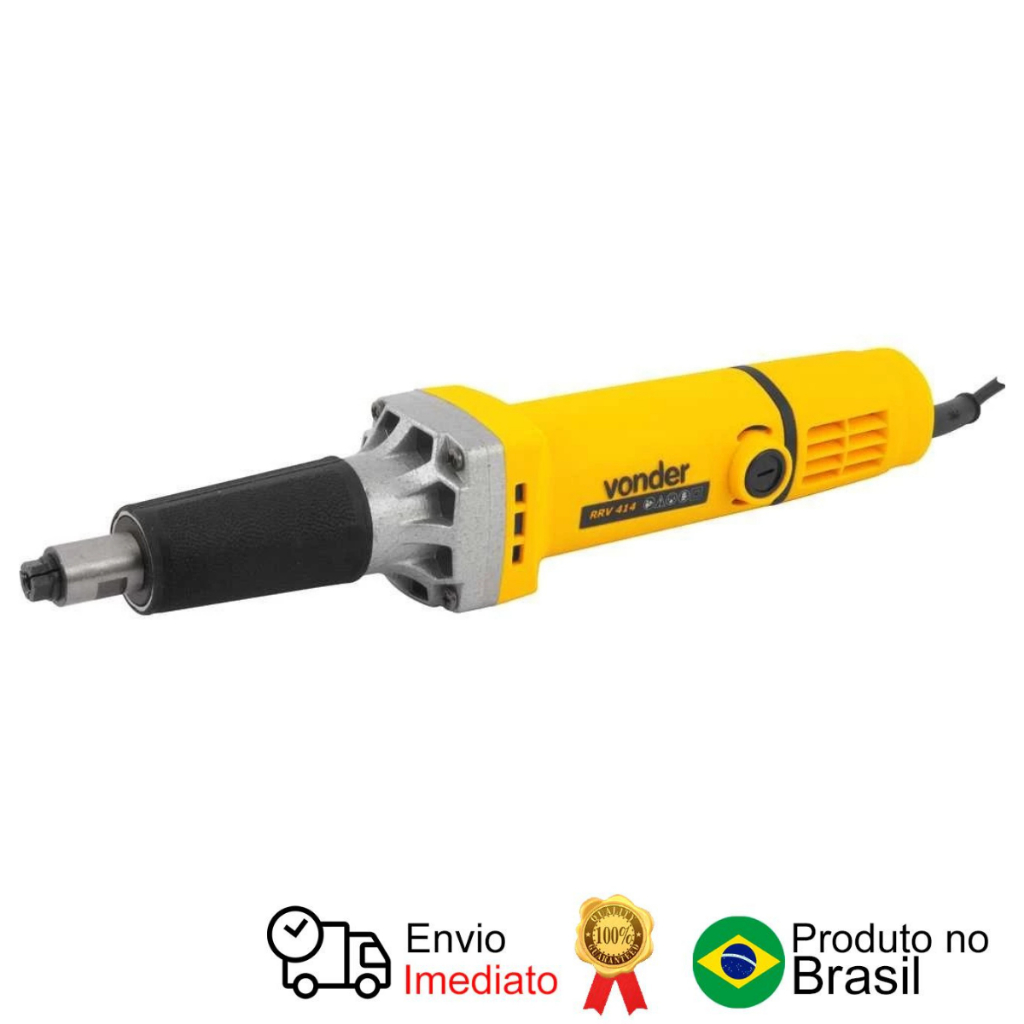 Retificadeira Reta 400W 1/4' Rrv 414 127V Vonder em Oferta na Shopee