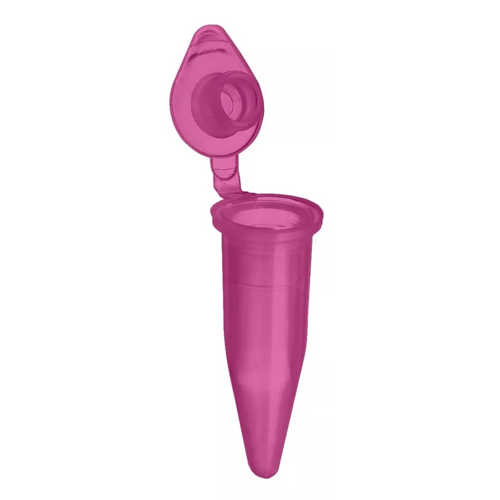 Microtubo Eppendorf Capsula Pino 0,38 Ml PINK C/1000