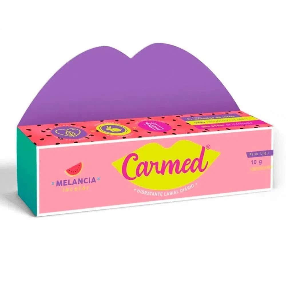 Hidratante Labial Carmed Melancia 10gr