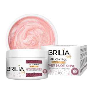 Brilia Nails Gel Control Cover Nude Shine Molde F1 Led/Uv Cabine 25g em Oferta na Shopee