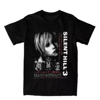Camiseta Camisa Blusa Unissex Algodão Silent Hill 3 Men Women T Shirt Horror Game em Oferta na Shopee