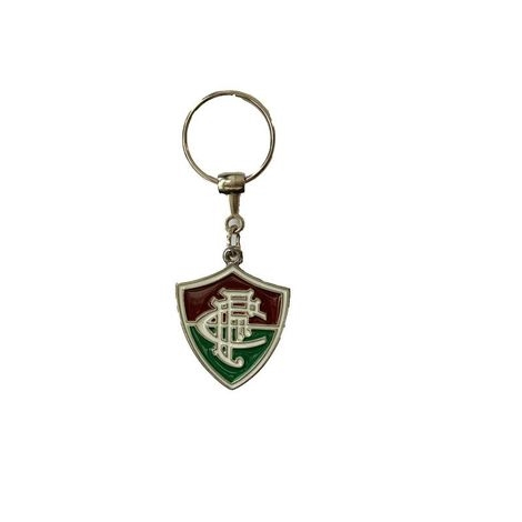 Chaveiro de Metal com Brasão de Time - Fluminense