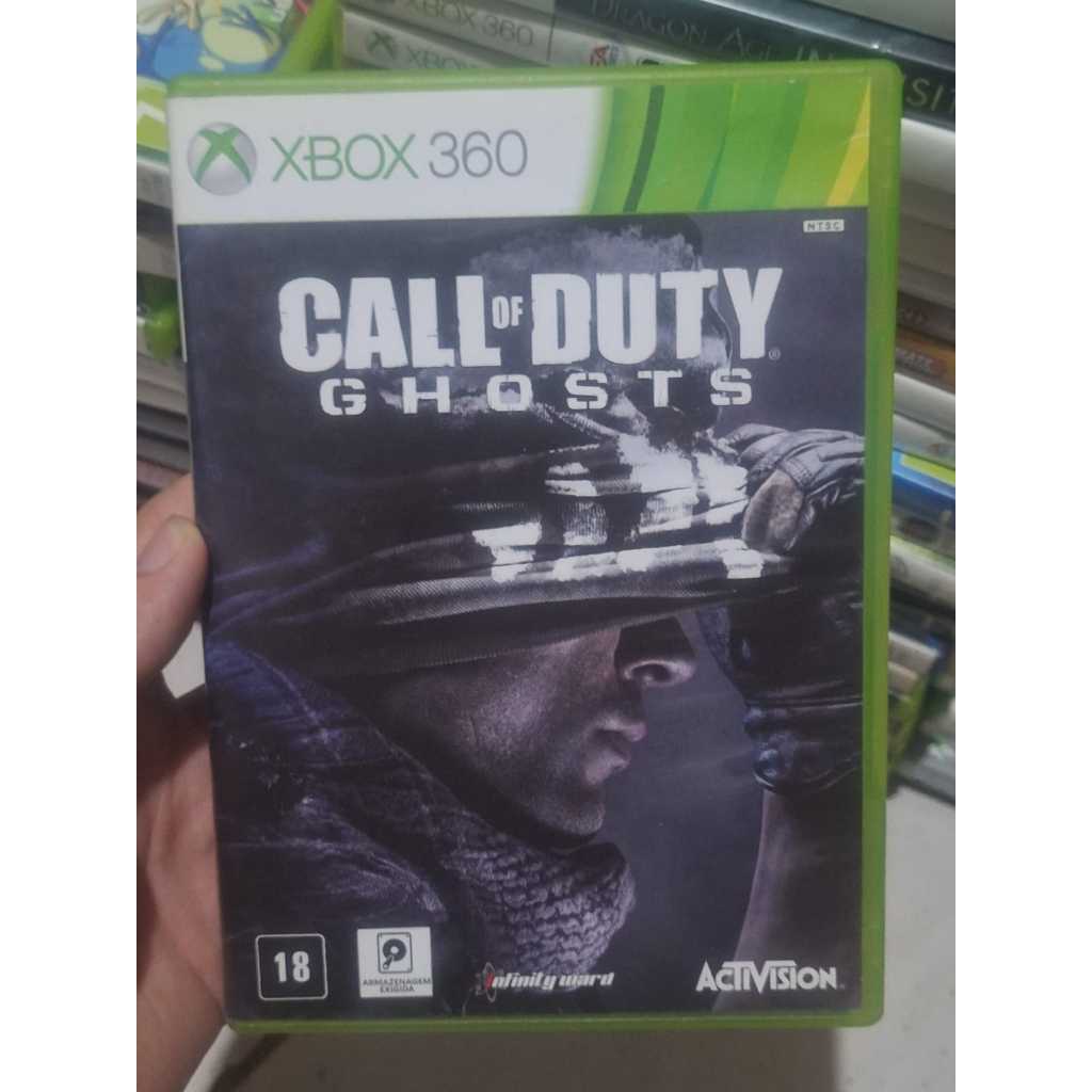Call of Duty Ghosts xbox 360 midia fisica cd original para xbox bloqueado cod