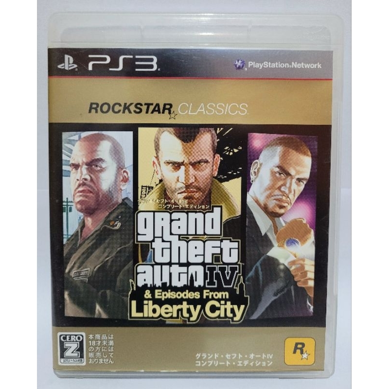 GTA 4 + Mapa, jogo original Japonês para ps3 mídia física, com manual