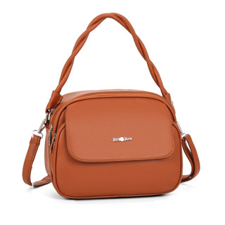 Bolsa Feminina Com Alça Lateral Transversal Faixa de Mão De Couro V2516 LING