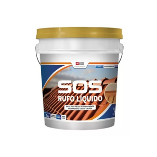 Sos Telhas Elastment Rufo Líquido Furo Trinca 3,6kg Branca em Oferta na Shopee