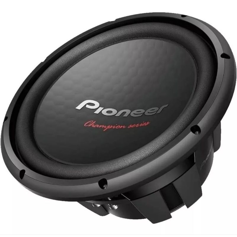 Subwoofer Pioneer TS-W312D4 12" 1600W Som automotivo bobina dupla (envio imediato)