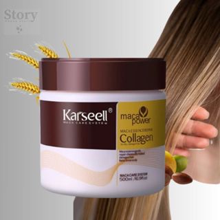 Karseell Collagen Tratamento Capilar 500ml Reparos Profundos e Intensos