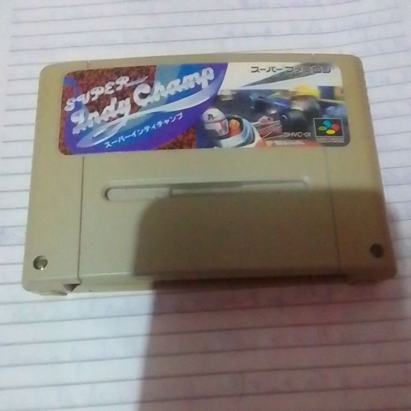 Cartucho de Super Nintendo Famicom original.