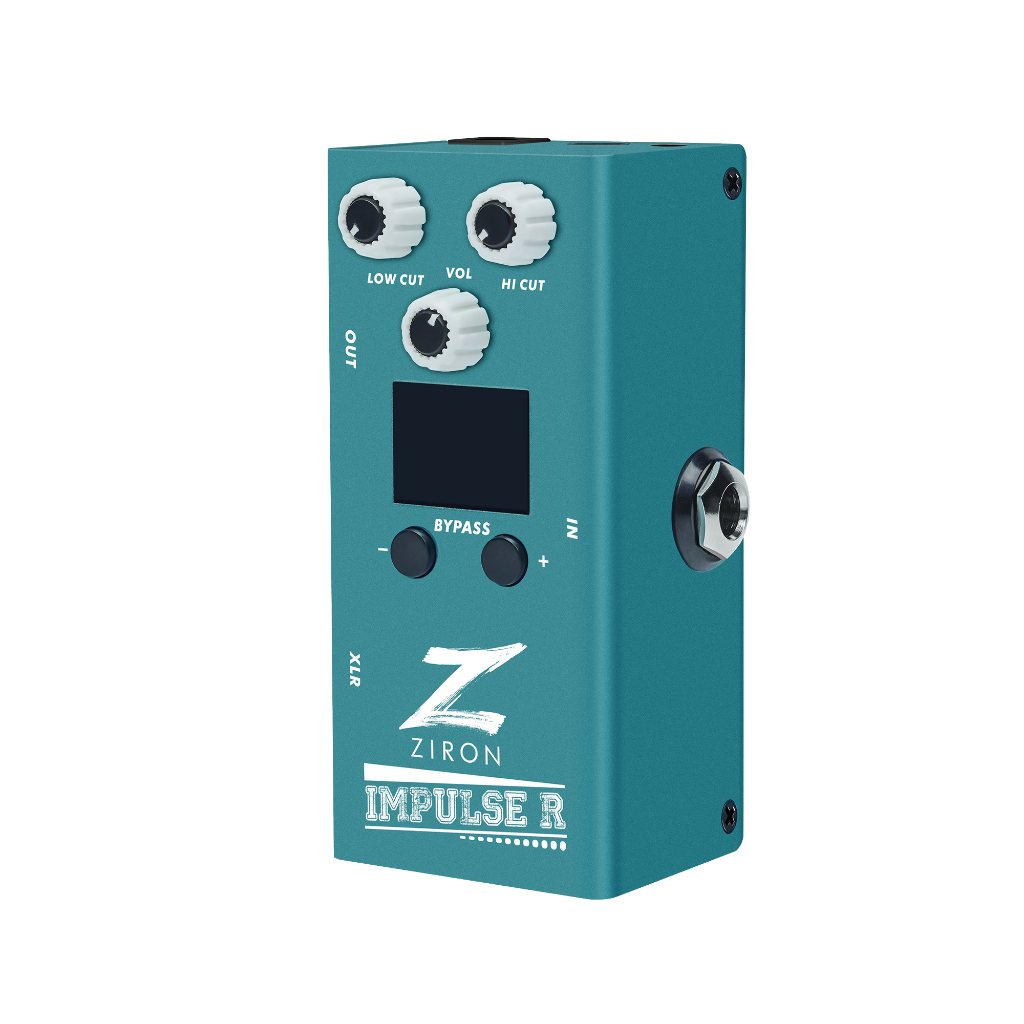 PEDAL DE GUITARRA SIMULADOR DE GABINETE AMPLIFICADOR IMPULSER R 32 PRESSETS PROGRAMÁVEIS