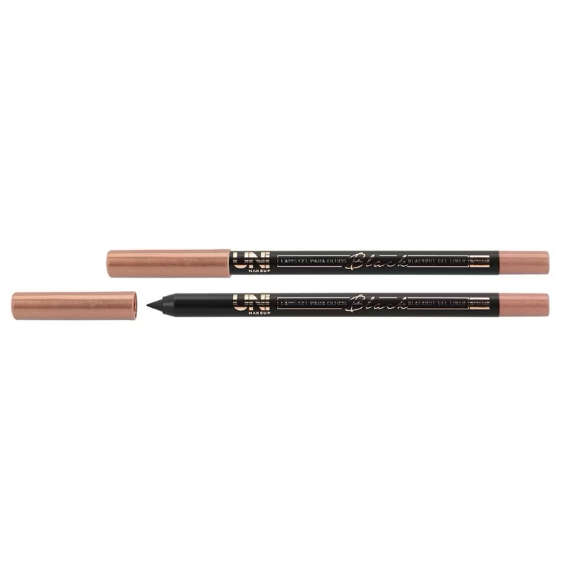 Lapis Gel Para Olhos Uni Makeup Black Super Preto Kajal