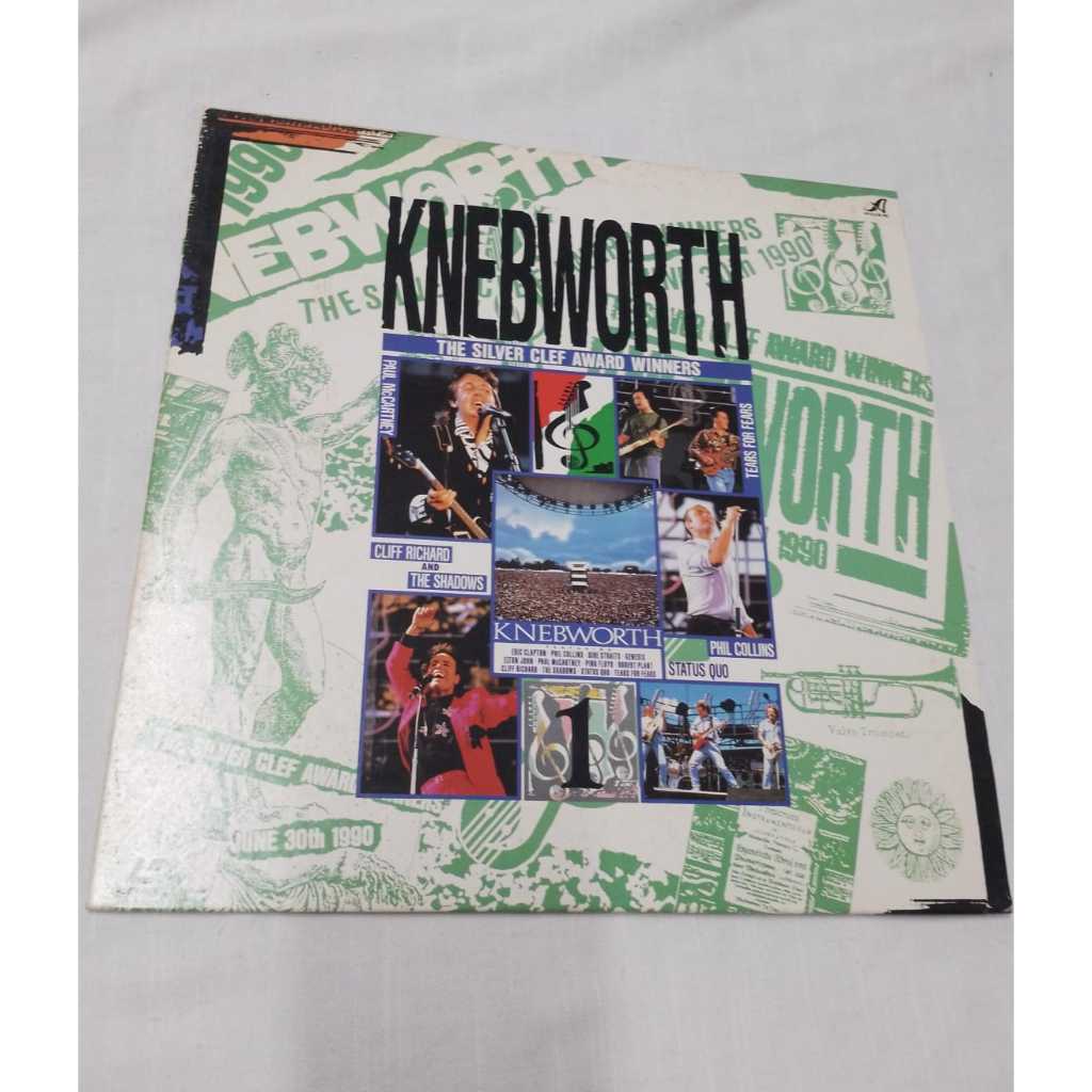 LD  - Knebworth - Volume 1   Laser Disc ( 23 )