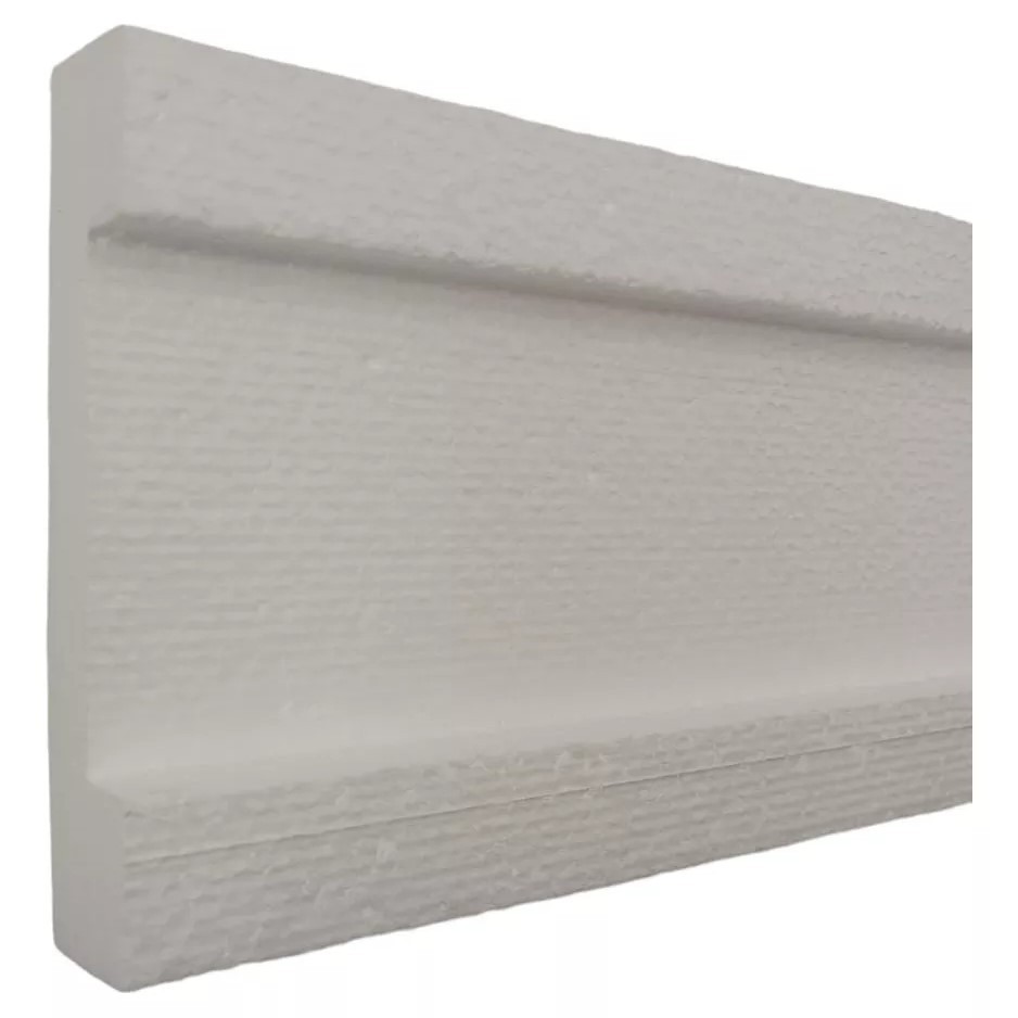 Moldura Externa Isopor EPS Fachada Pingadeira Modelo P270 15x3 Kit com 7 metros