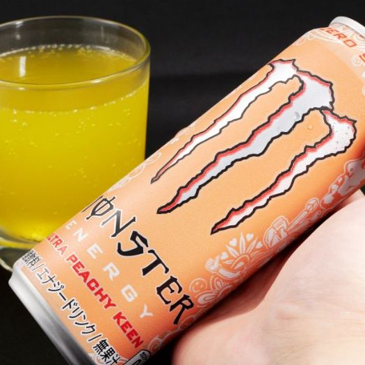 Novo Energy Monster Peachy Ultra Keen energético zero açucar pessego refrescante Latão o Melhor