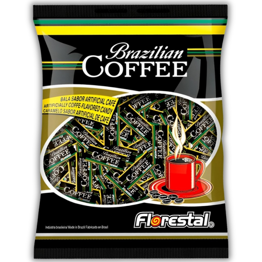 Balas de Café Brazilian Coffee Pacote 500g - Florestal