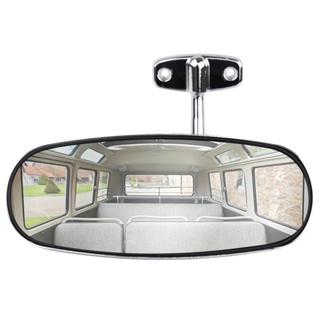 Retrovisor Interno De Teto Kombi Cromado Até 75 100% Metal em Oferta na Shopee