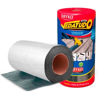 Manta Asfáltica Auto Adesiva Aluminizada - 30cm X 10m em Oferta na Shopee