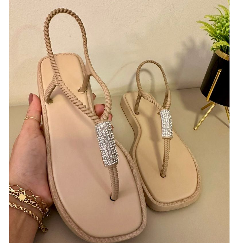 sandalia feminina ELA Verao 2025 em Oferta na Shopee