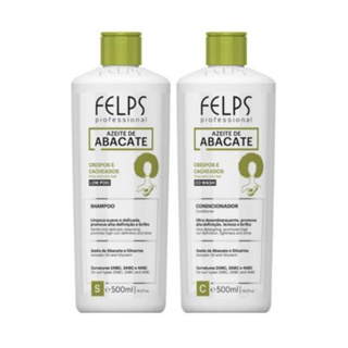 Felps Azeite Kit Shampoo e Condicionador de Abacate 500ml em Oferta na Shopee