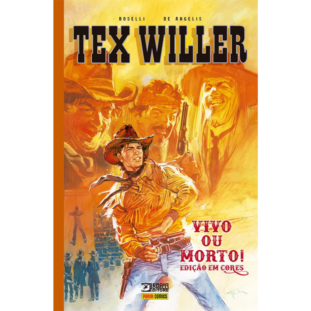 Tex Willer: Vivo ou Morto Capa dura