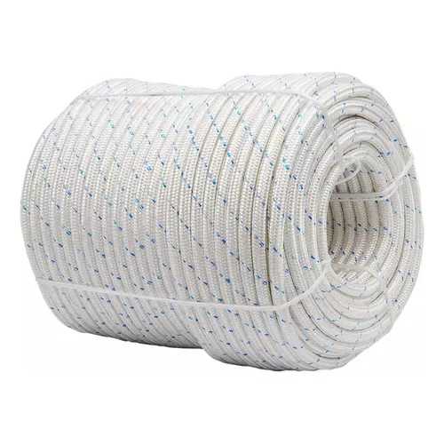 Corda Plasmodia Trava Quedas Tipo Bombeiro 12mm NR18 - 100 m