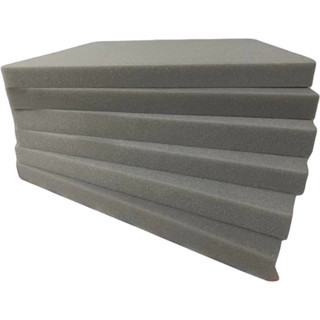 Kit com 6 Espumas D33 50x50x5cm ProRelax Certificado INMETRO - Ideal para Cadeiras e Poltronas