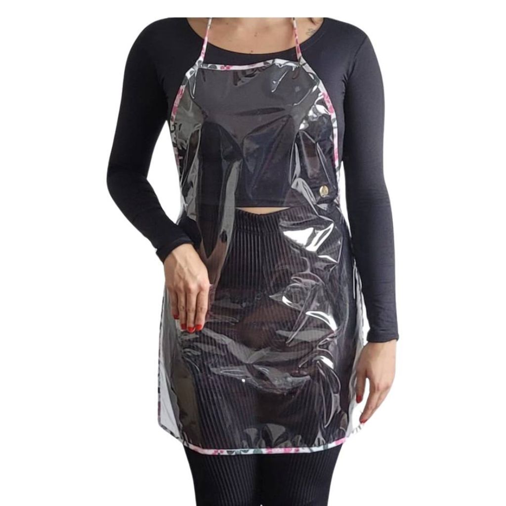 AVENTAL PVC TRANSPARENTE CRISTAL em Oferta na Shopee