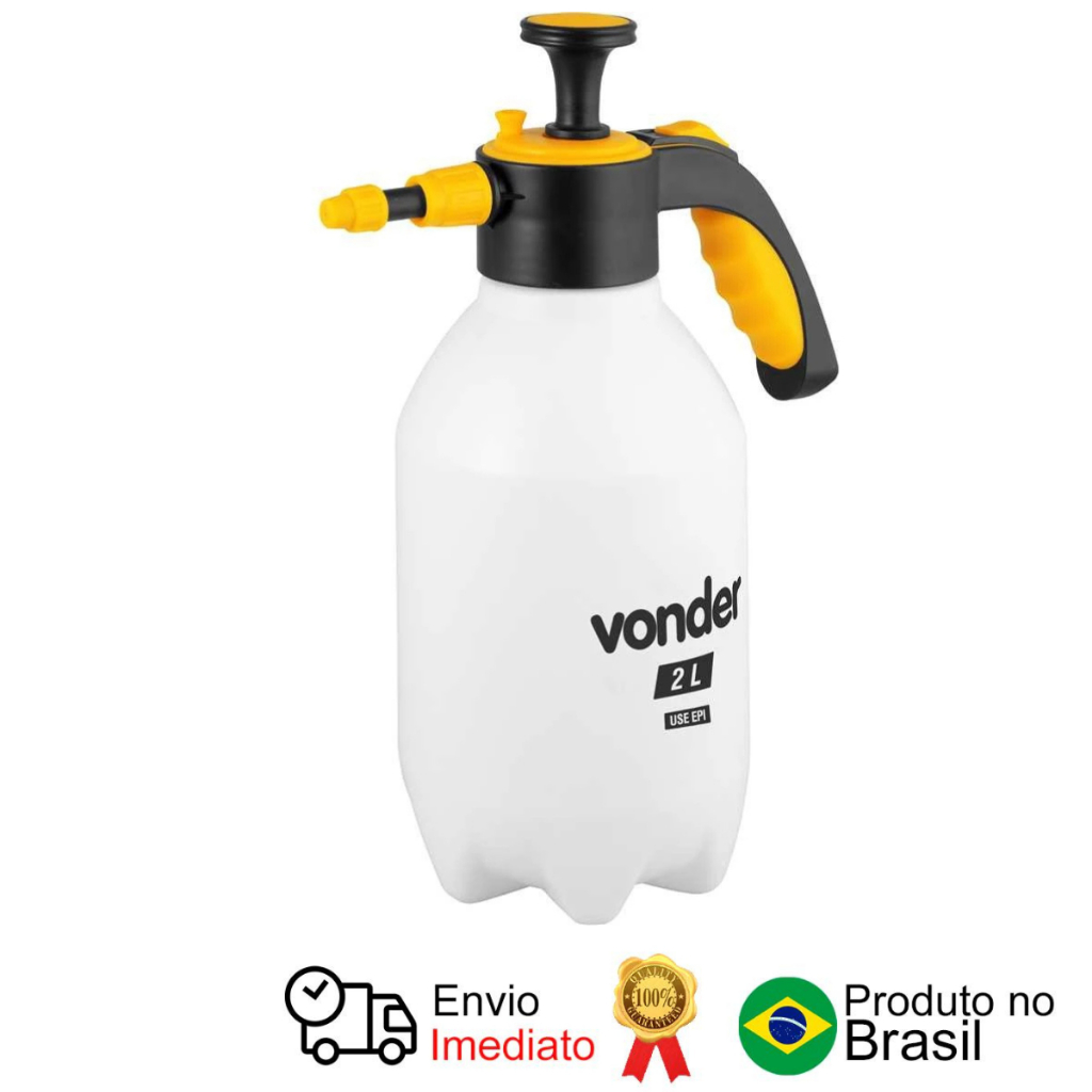 Pulverizador 2 Litros Compressão Prévia Vonder em Oferta na Shopee