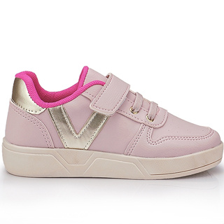Tênis Infantil Menina Casual Com Carrapicho Super Leve e Confortável em Oferta na Shopee