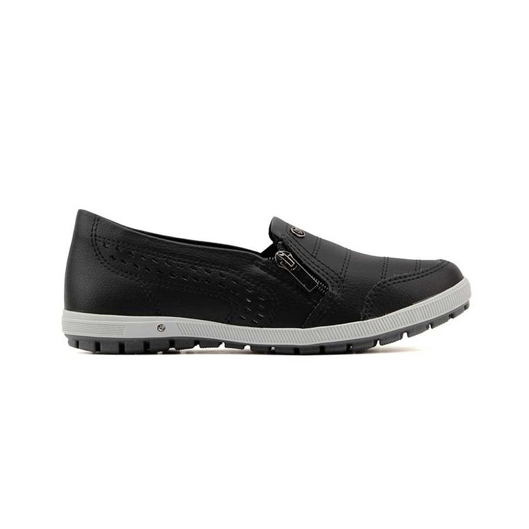 Tênis Feminino Kolosh Casual Slip On C3505 Preto - Women Shoes