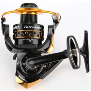 Molinete De Pesca Sahara Force 5 rolamentos Carretel Alumínio Tamanhos disponíveis 3000, 4000, 5000, 6000 e 7000 em Oferta na Shopee