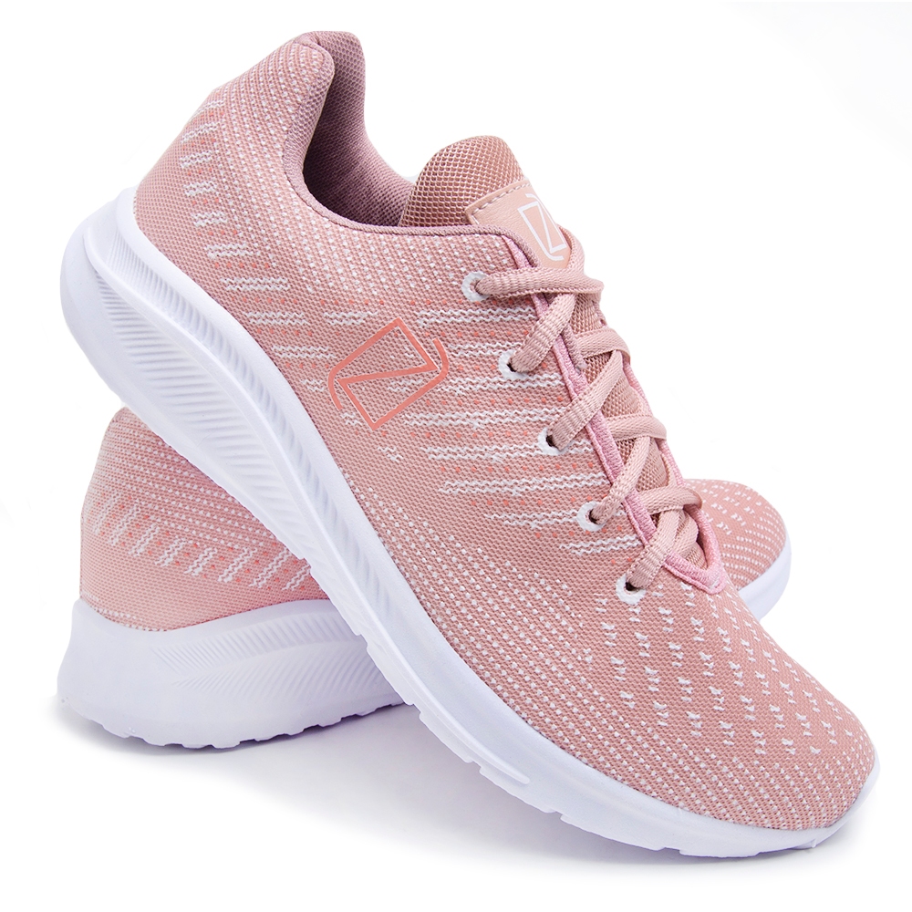 Tênis Feminino Esportivo Para Academia e Atividades Físicas Rose - Conforto e Design Premium