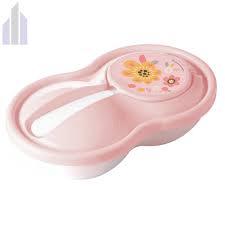 Pote de Papinha com Colher e Tampa BPA Free 320ml Bebe Infantil Plasútil Potinho