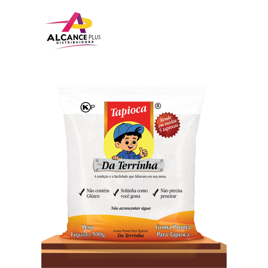 Tapioca Natural Sem Glúten Da Terrinha 500g – Pronta para Uso | Qualidade Premium e Alta Procura