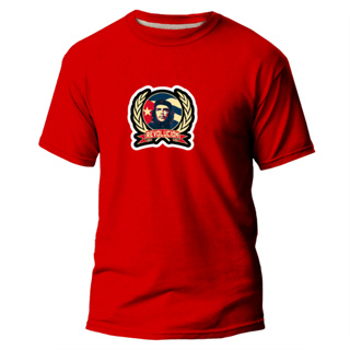 CAMISETA 100% EM ALGODÃO VIVA A REVOLUÇÃO CHE GUEVARA em Oferta na Shopee