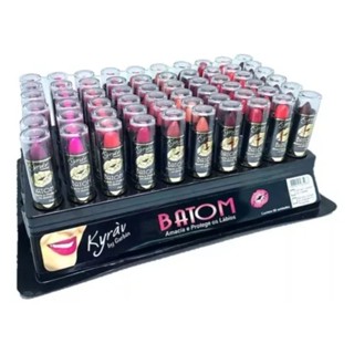 Kit c/ 10 batons cremosos em cores sortidas. em Oferta na Shopee