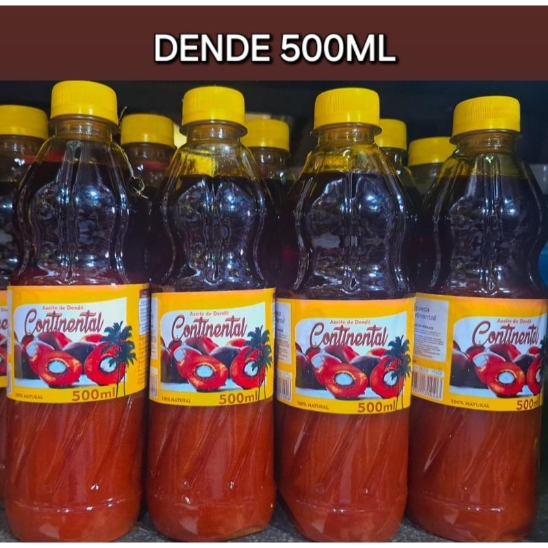 DENDÊ CONTINENTAL 500ML ( AZEITE DE DENDÊ  ) UNIDADE