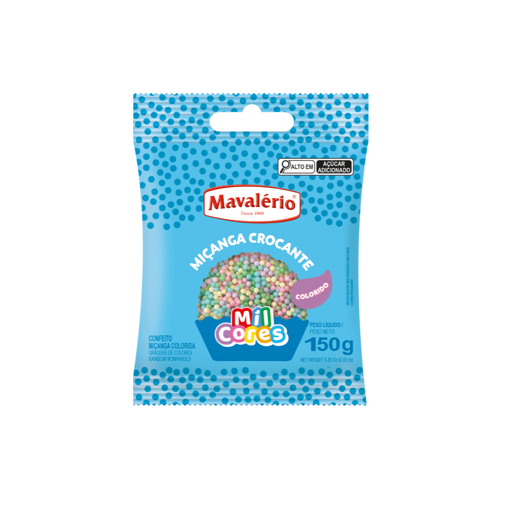 Miçanga Mix Cores Candy 100g