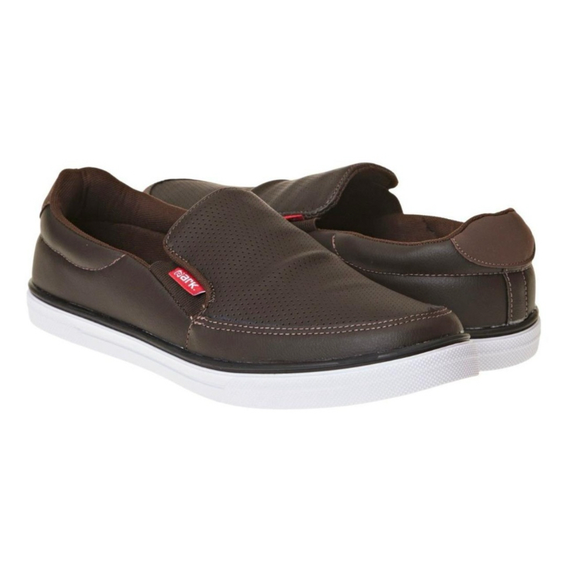 Sapatênis Masculino Básico Slip On Café Ark