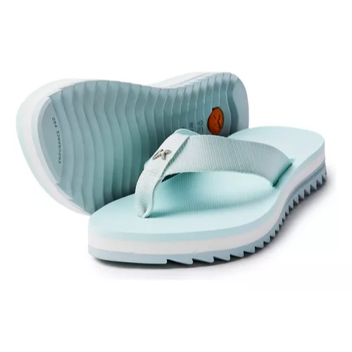 Sandália Chinelo Kenner Kyra Solado Alto Feminina Azul Claro Original DMQ03