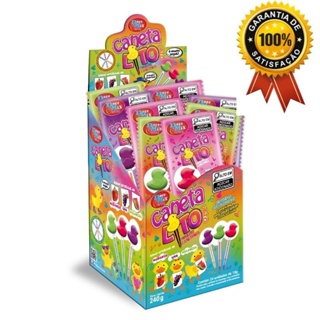 PIRULITO CANETA PATO LITO 24UN X 10G em Oferta na Shopee