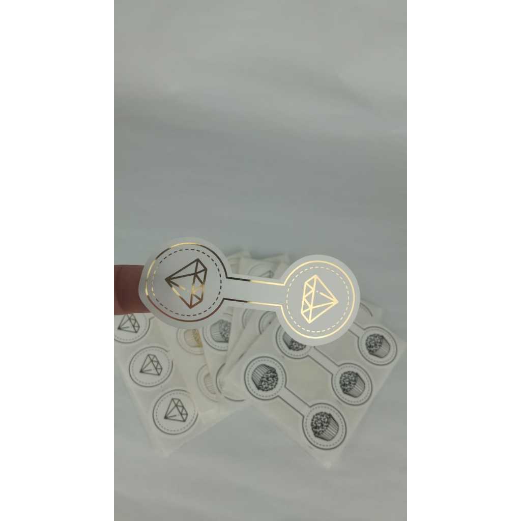 Etiqueta Lacre Personalizado 86x35 para Sacolas 100un em Oferta na Shopee