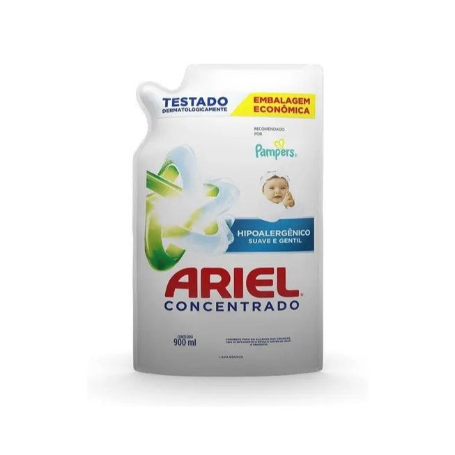 Refil Sabão Líquido Ariel Sensitive 900ml