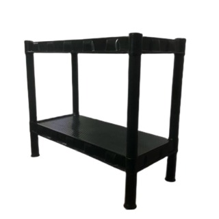 Estante Utilidades plástica com Pezinhos 2 prateleiras, varias cores ideal para cozinha, quarto em Oferta na Shopee