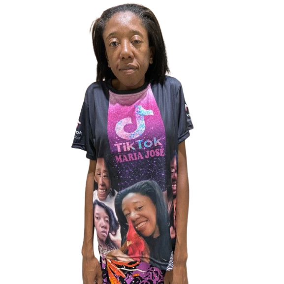 Camisa Preta Meme Maria José/ Cururu/ Fã clube/ Unissex
