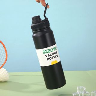 Garrafa Térmica 800ml garrafa espacial Quente & Frio Com Isolamento Térmico De Grande Capacidade em Oferta na Shopee