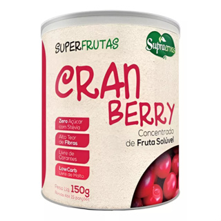 Suco Concentrado Cranberry 150g - Zero Açúcar, Adoçado com Stévia, Livre de Corantes, Low Carb em Oferta na Shopee
