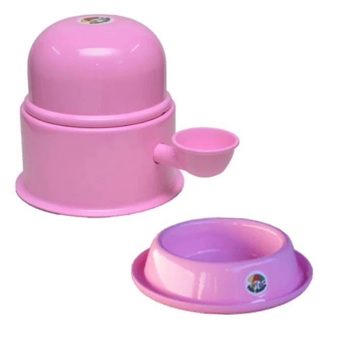 Kit Bebedouro Vida Mansa 1,4l + Comedouro Vida Mansa